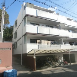 兵庫県西宮市　グリーンソワレ様　外壁改修工事・防水工事のイメージ